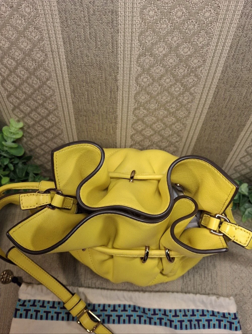 Tory Burch Kira Quilted Bucket Crossbody Bag